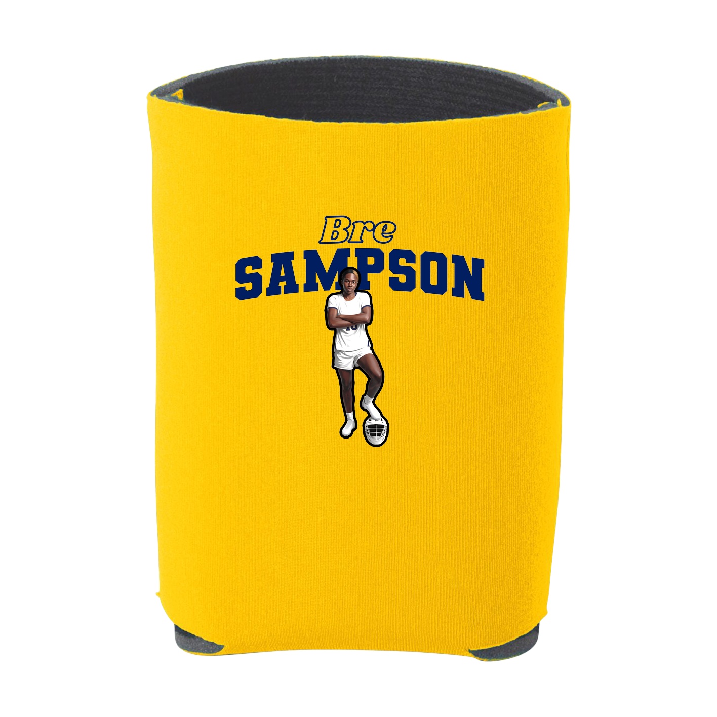 Can Holder — Name Arch in Yellow