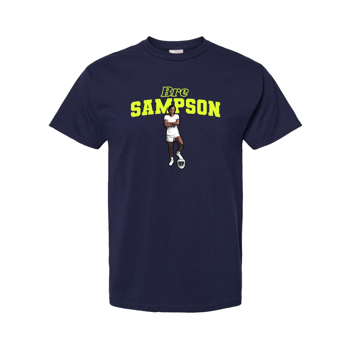Tee — Name Arch in Navy