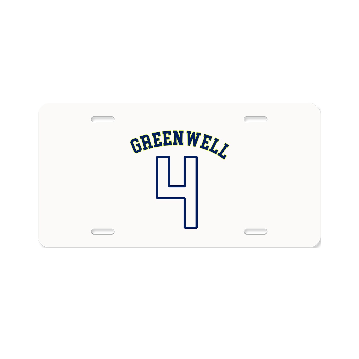 License Plate — Shirsey Arch in Classic