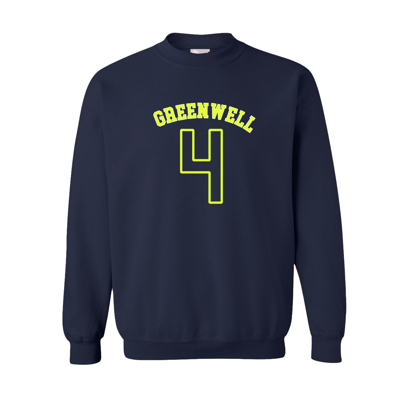 Fleece Crew — Shirsey Arch in Navy