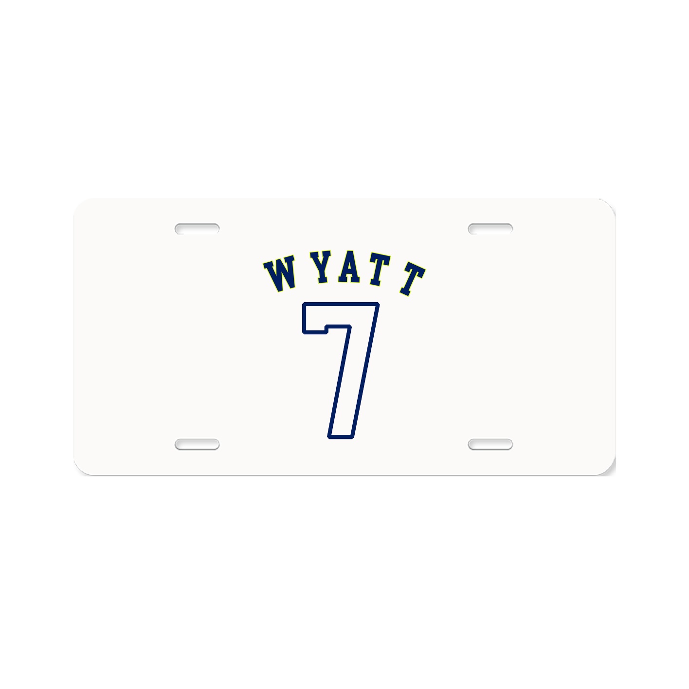 License Plate — Shirsey Arch in Classic