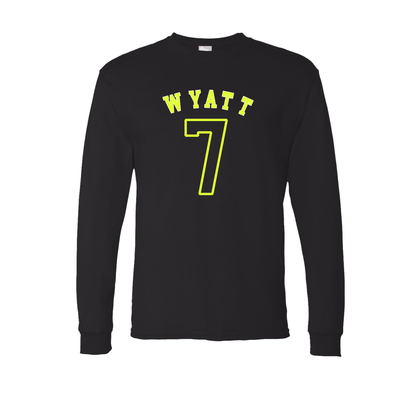 Long Sleeve Tee — Shirsey Arch in Black