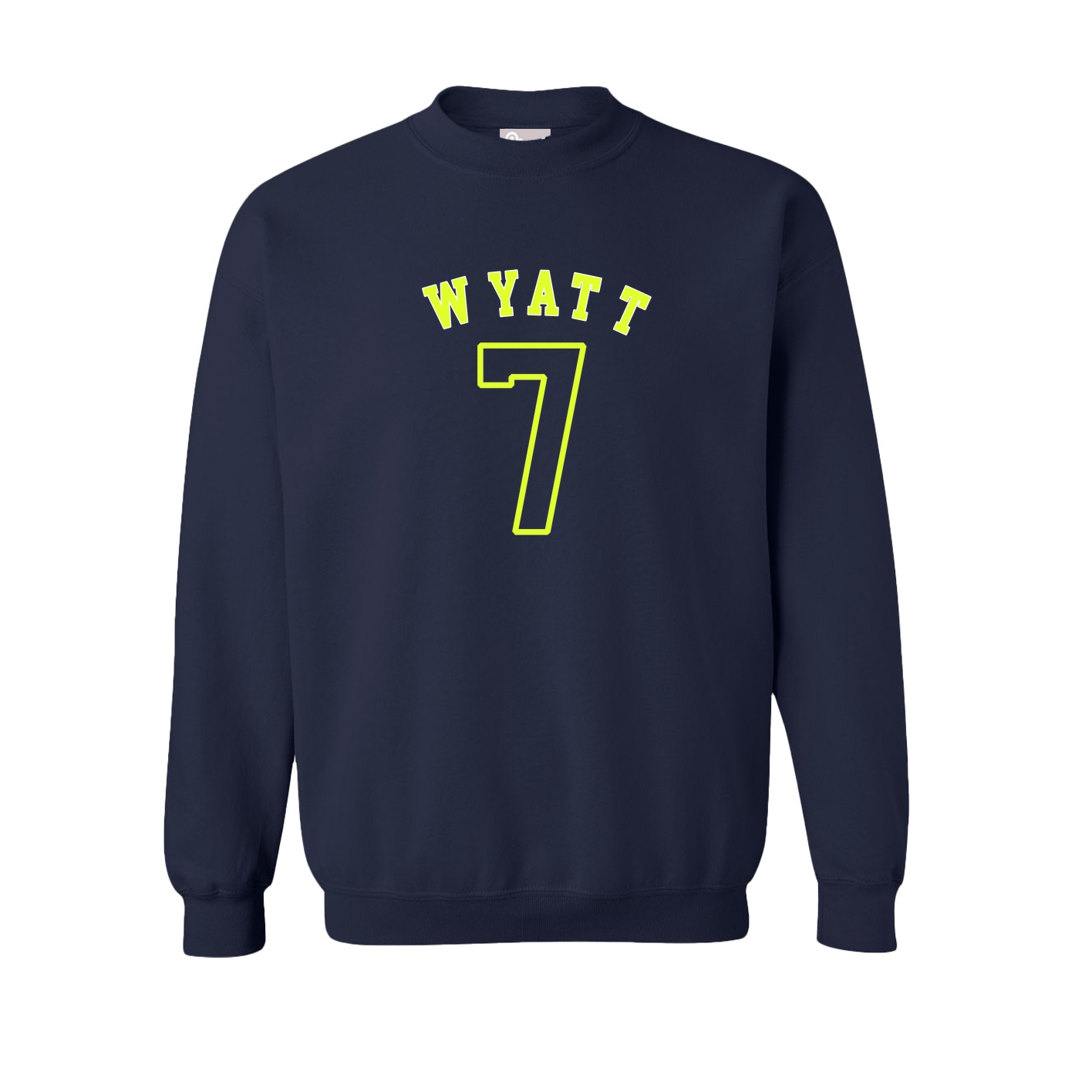 Fleece Crew — Shirsey Arch in Navy