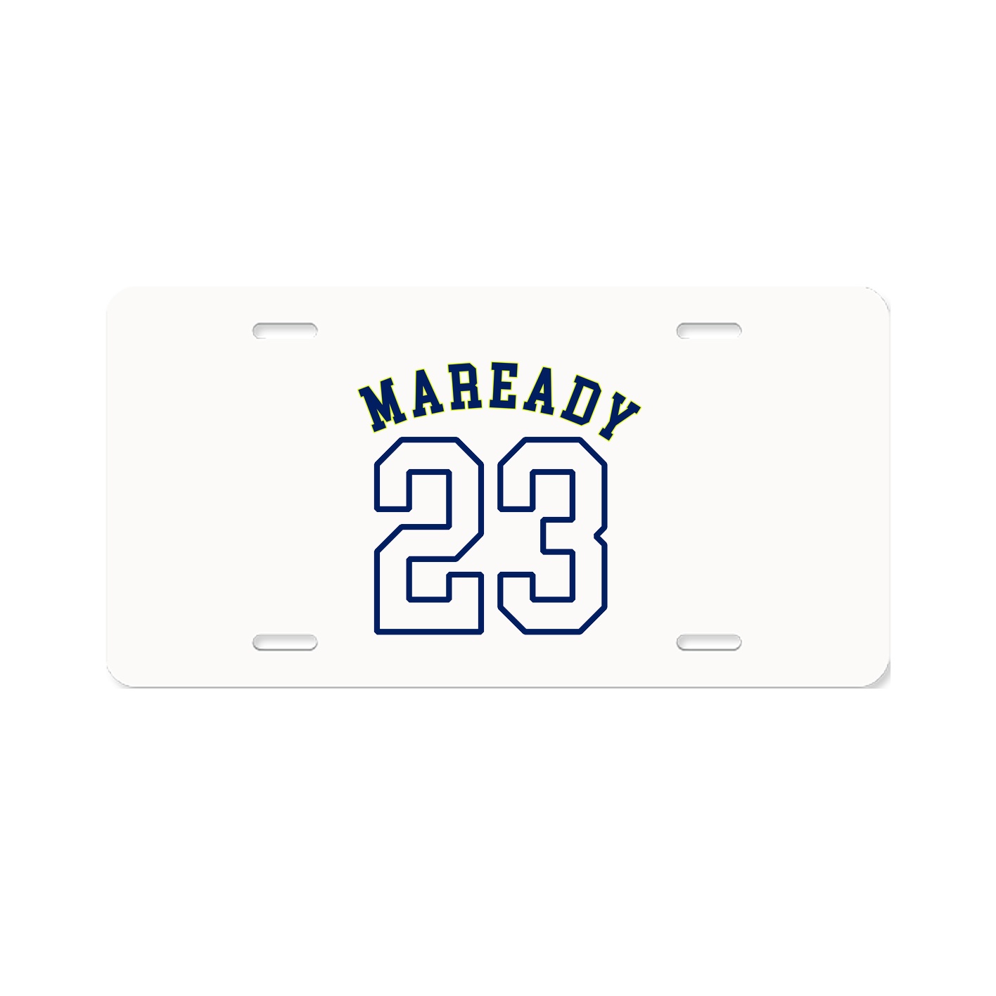 License Plate — Shirsey Arch in Classic