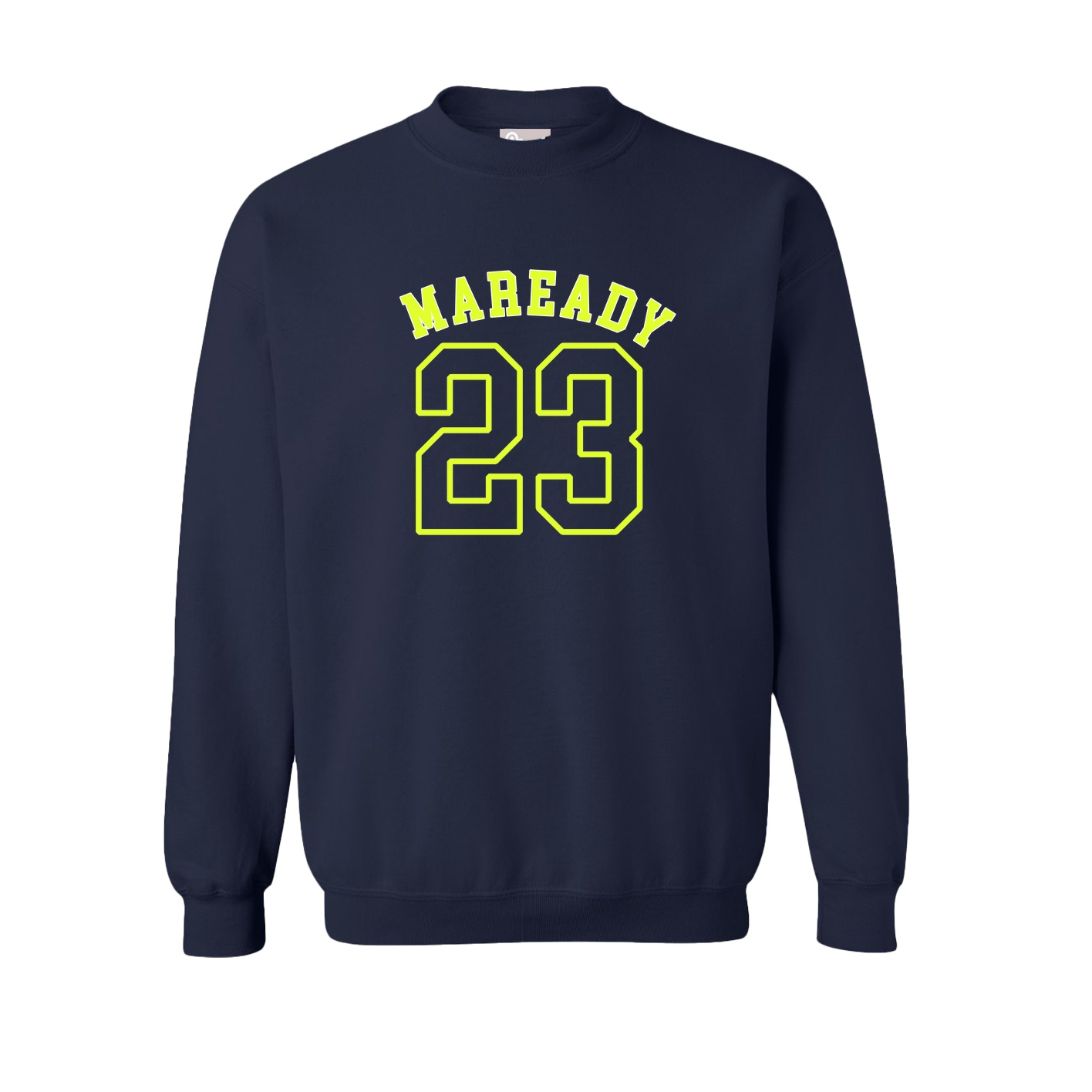 Fleece Crew — Shirsey Arch in Navy