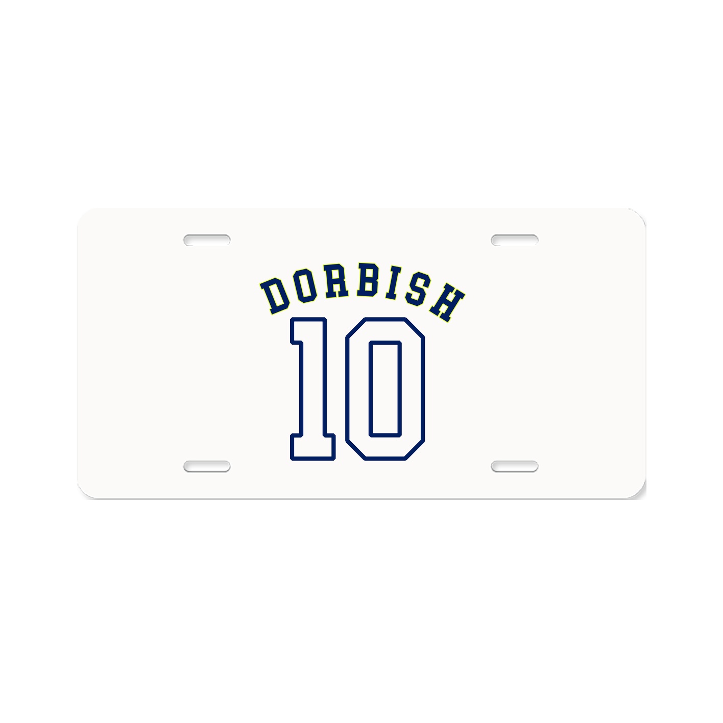 License Plate — Shirsey Arch in Classic