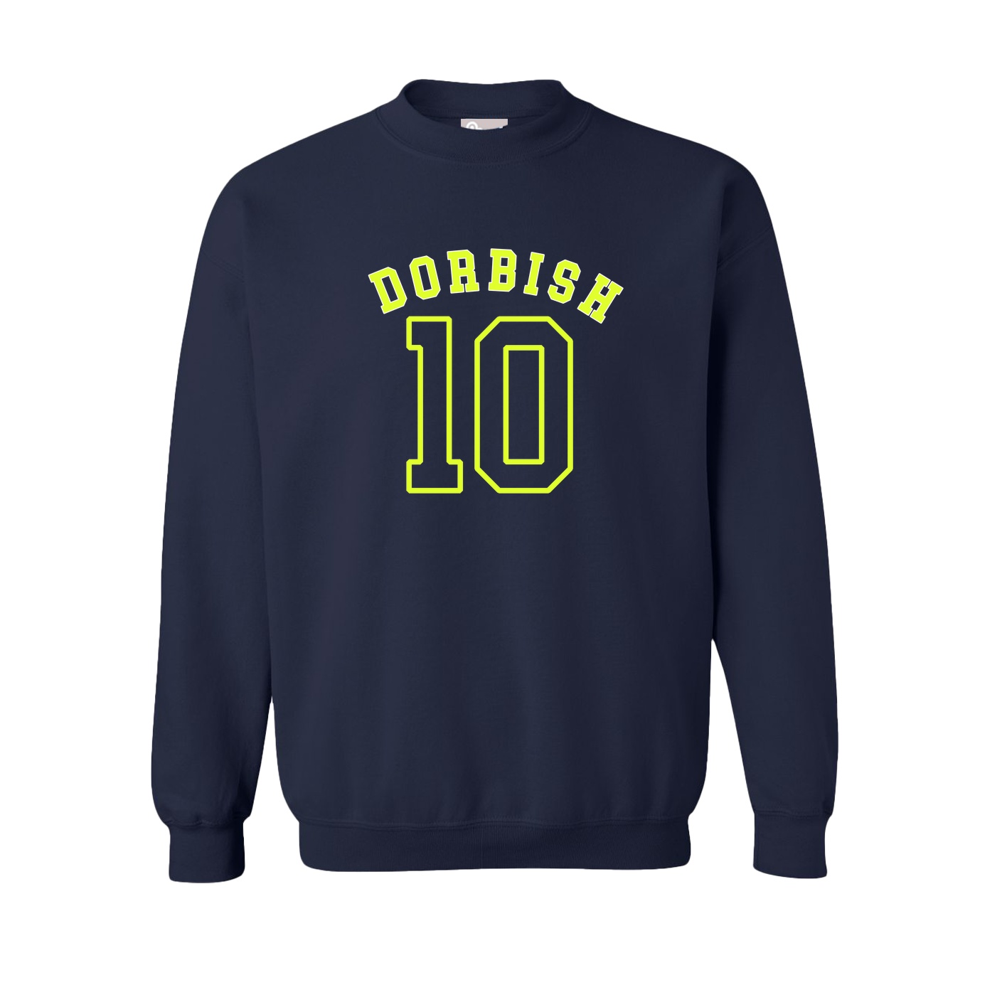 Fleece Crew — Shirsey Arch in Navy