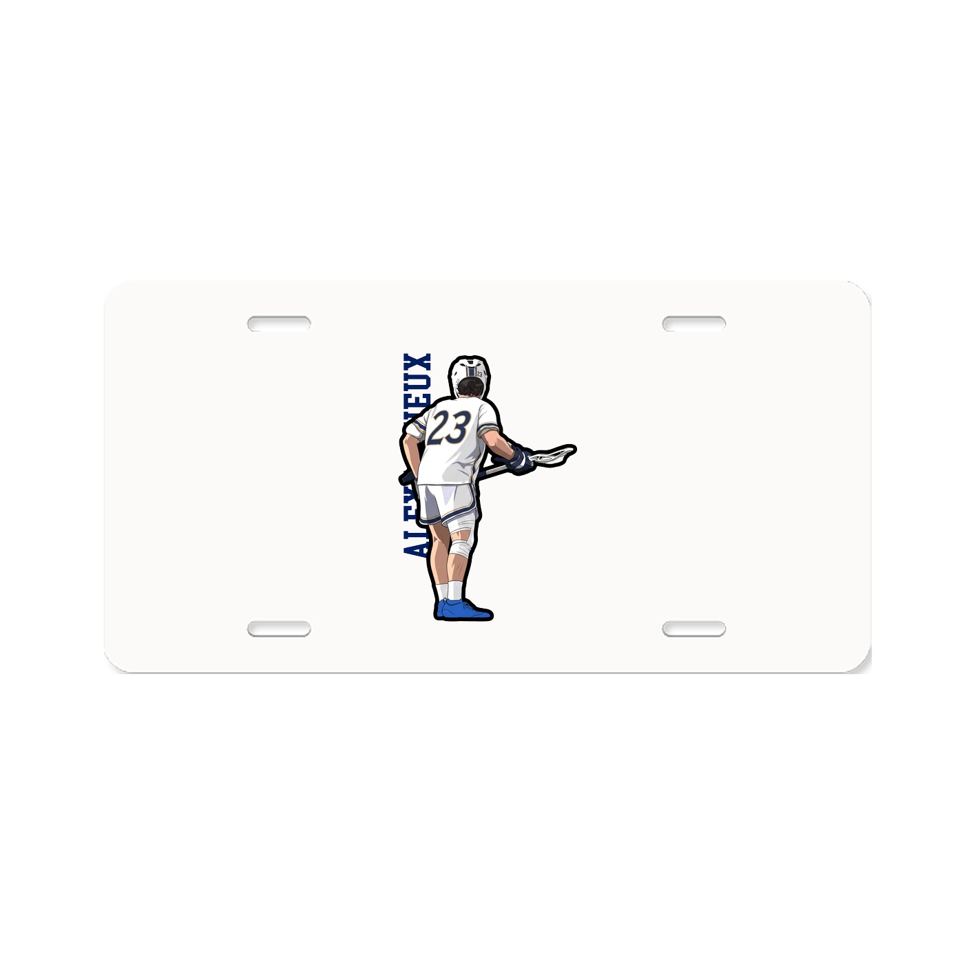 Aluminum License Plate