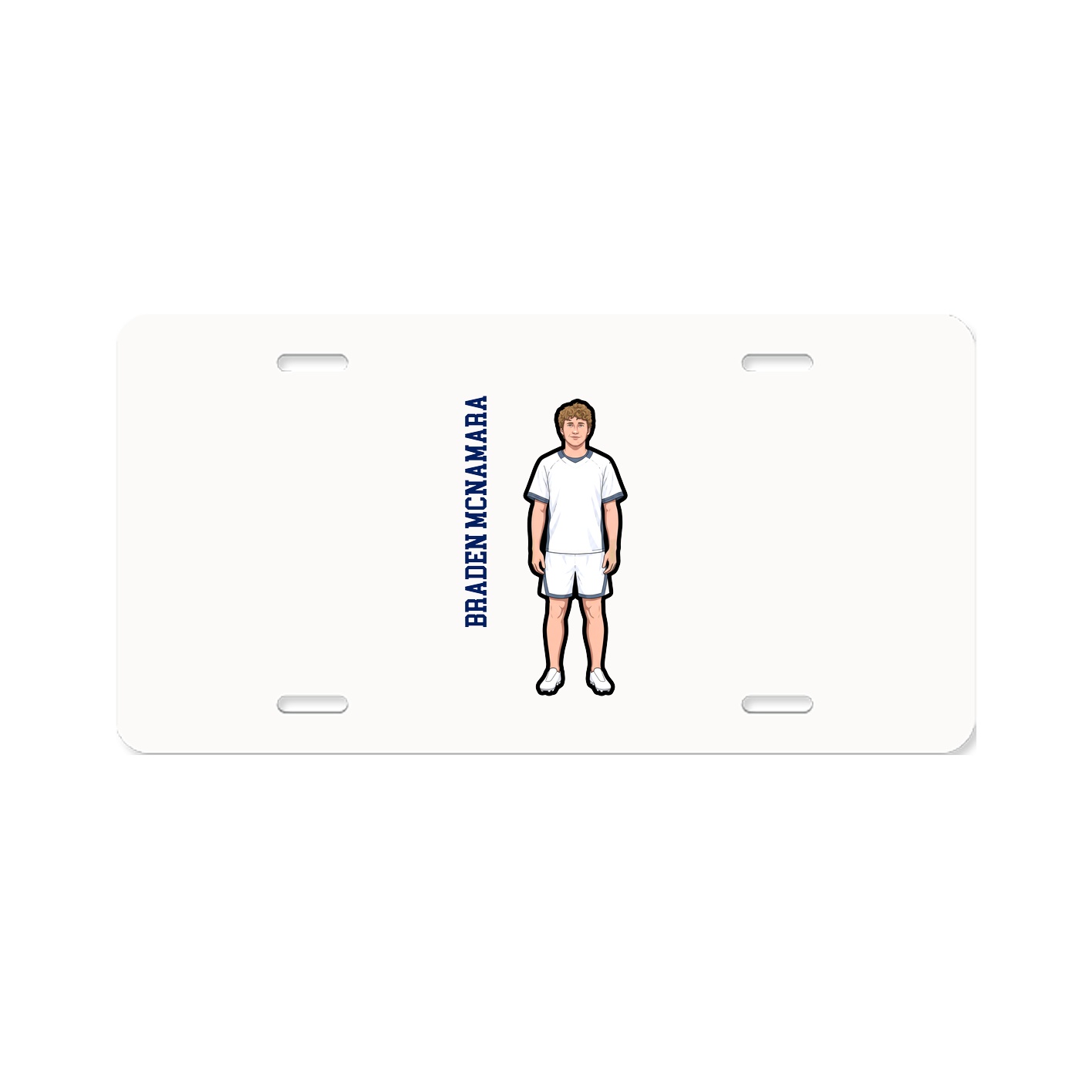 Aluminum License Plate