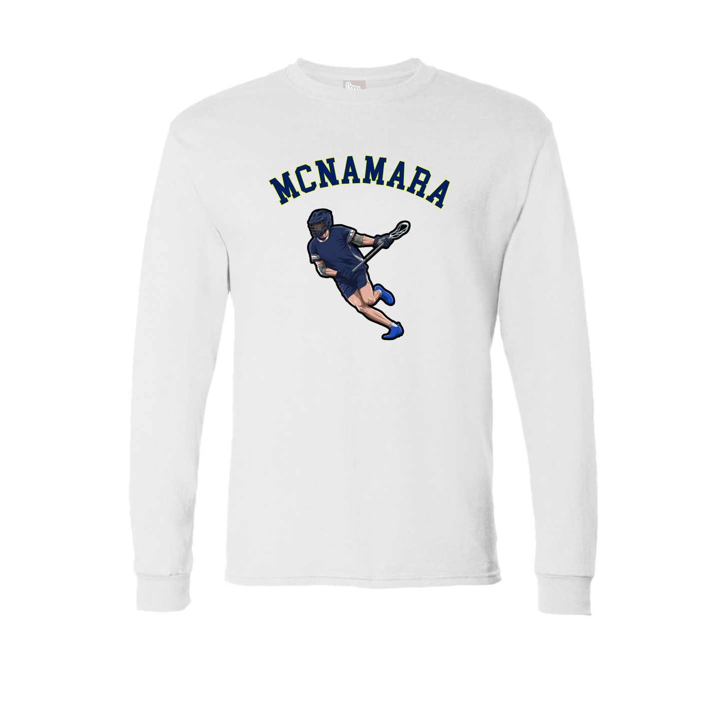 Long Sleeve Tee — Shirsey Arch in White