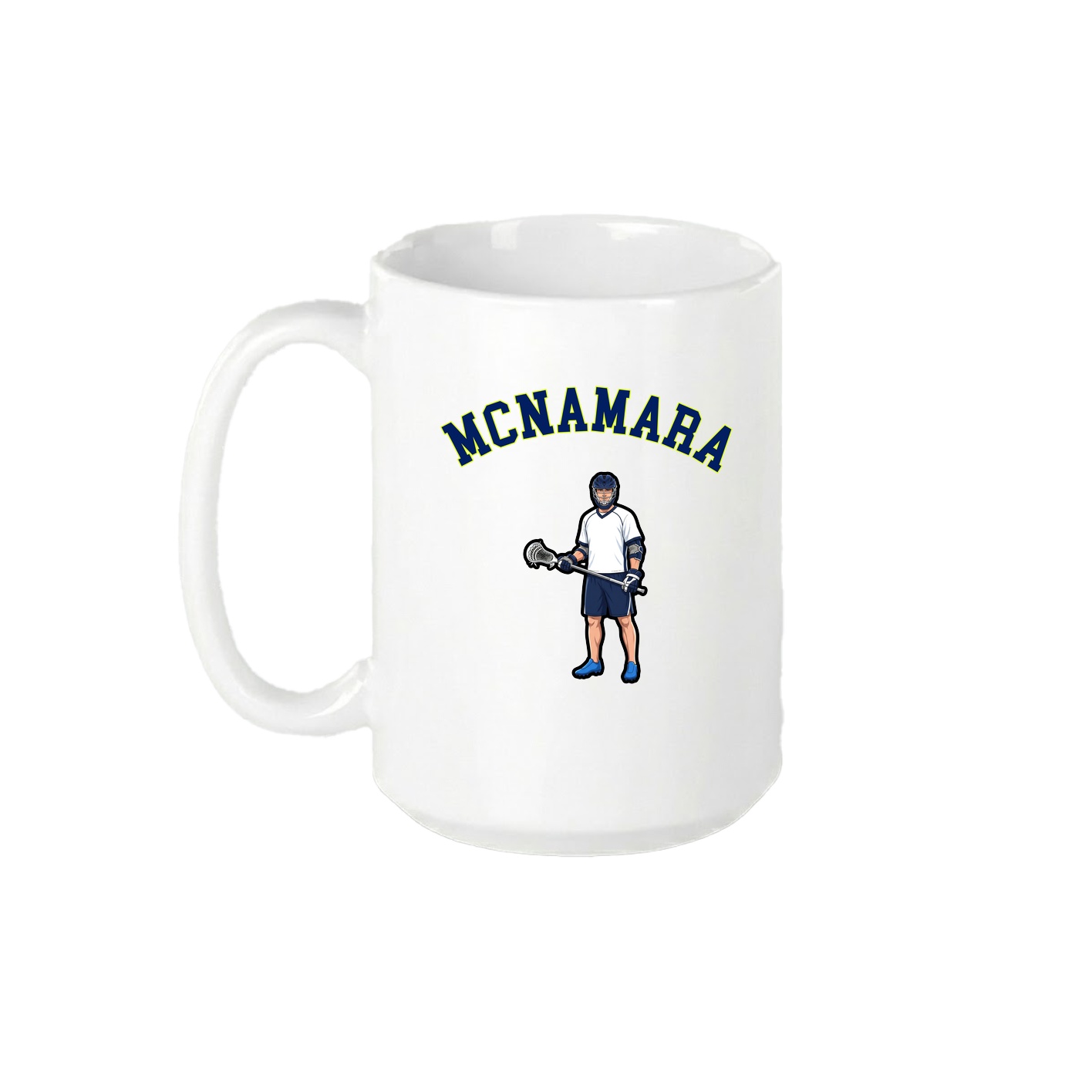 15oz Coffee Mug — Shirsey Arch in White