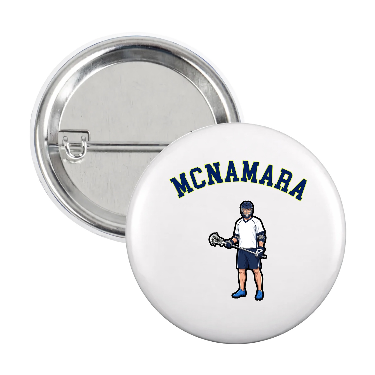 Game Day Button — Shirsey Arch in White