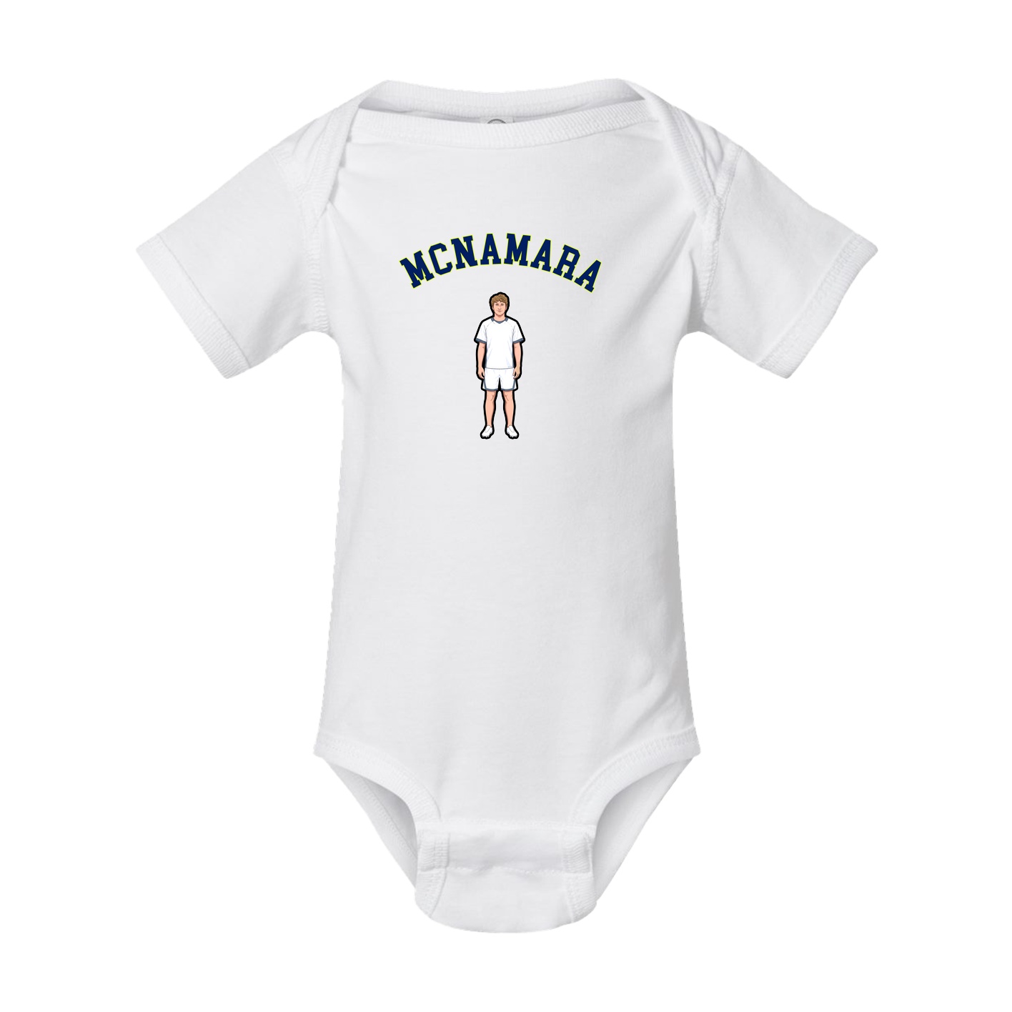 Baby Onesie — Shirsey Arch in White