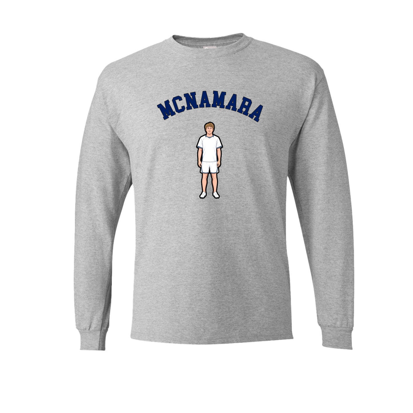 Long Sleeve Tee — Shirsey Arch in Grey