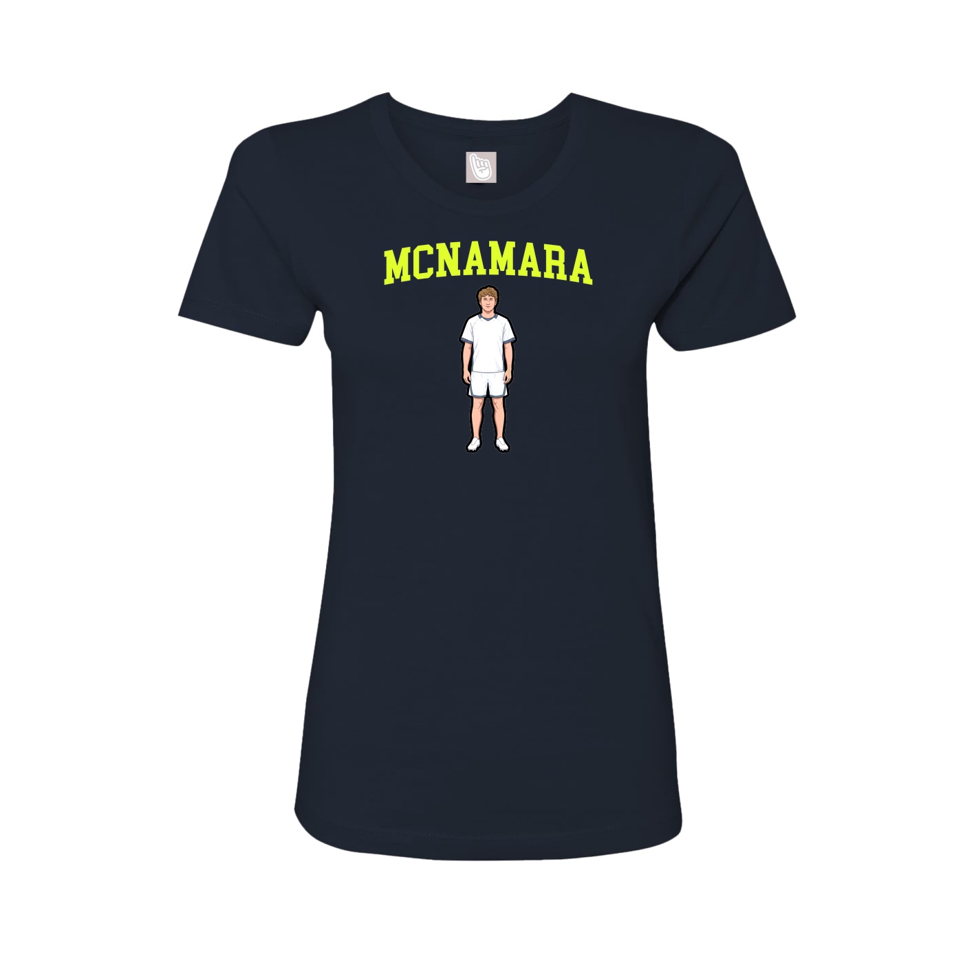 Fitted Women's Tee — Shirsey in Navy
