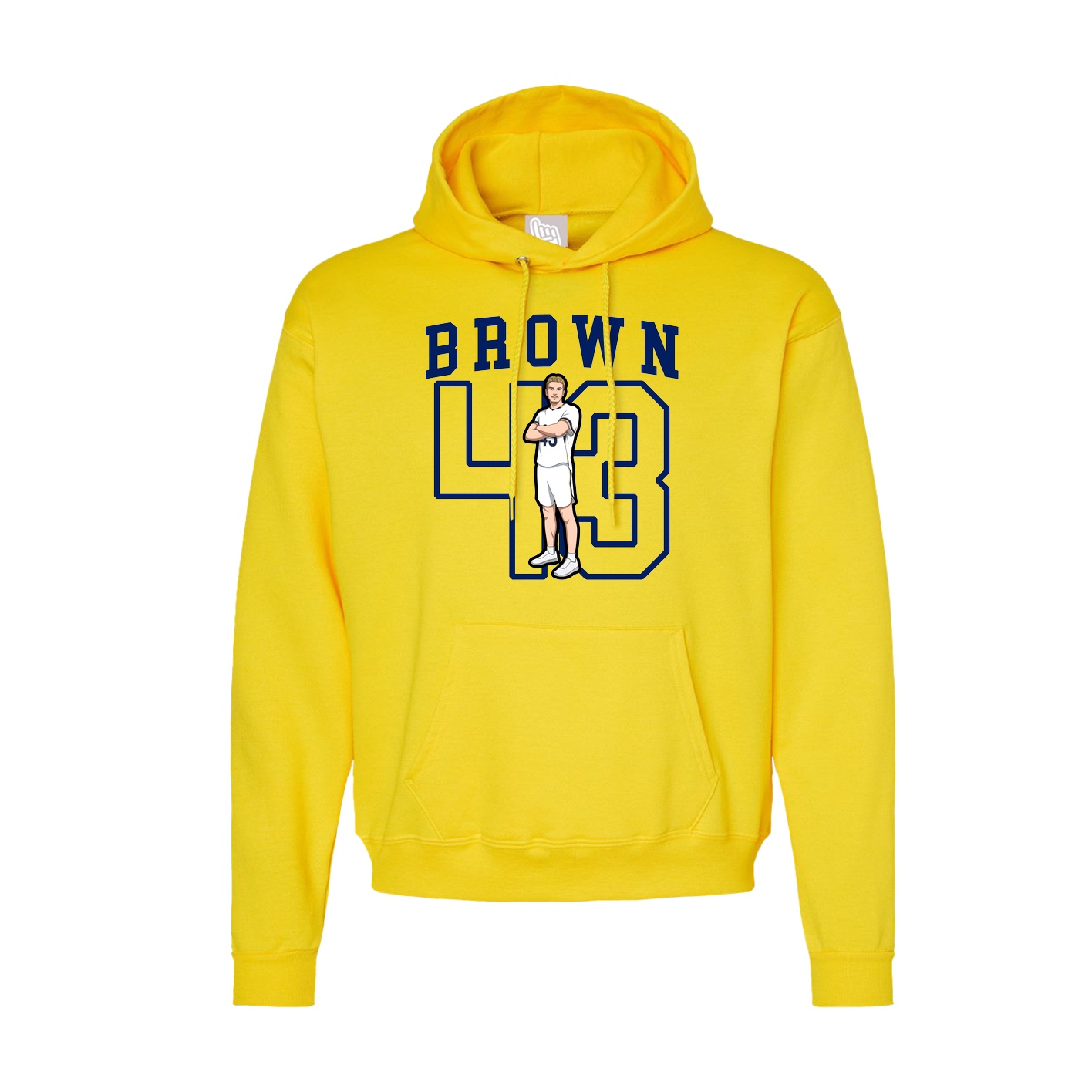 Hoodie — Shirsey in Yellow