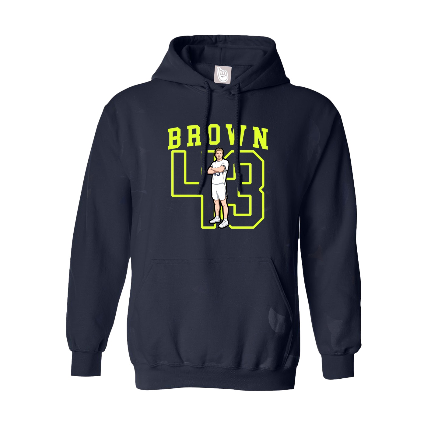 Youth Hoodie — Shirsey in Navy