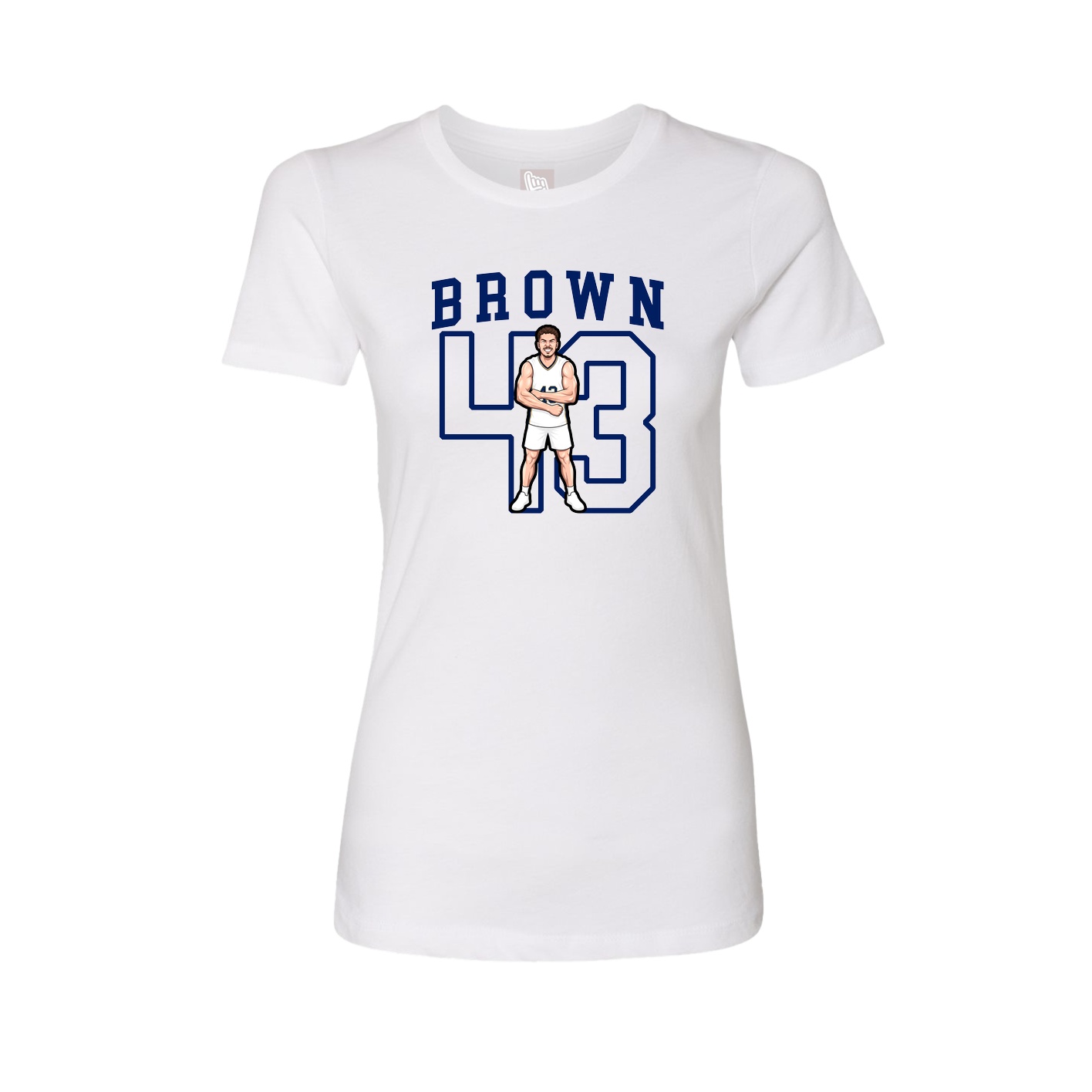 Fitted Women's Tee — Shirsey in White