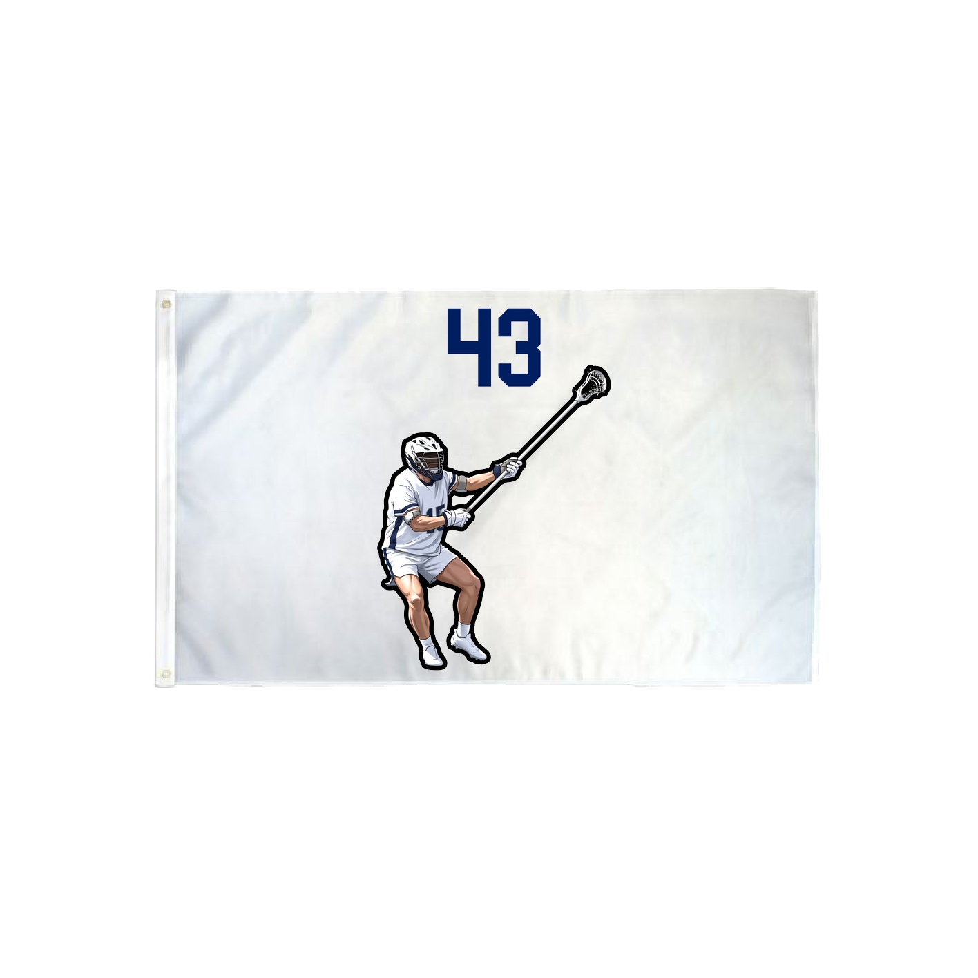 3x5 Flag — Number Top in Classic