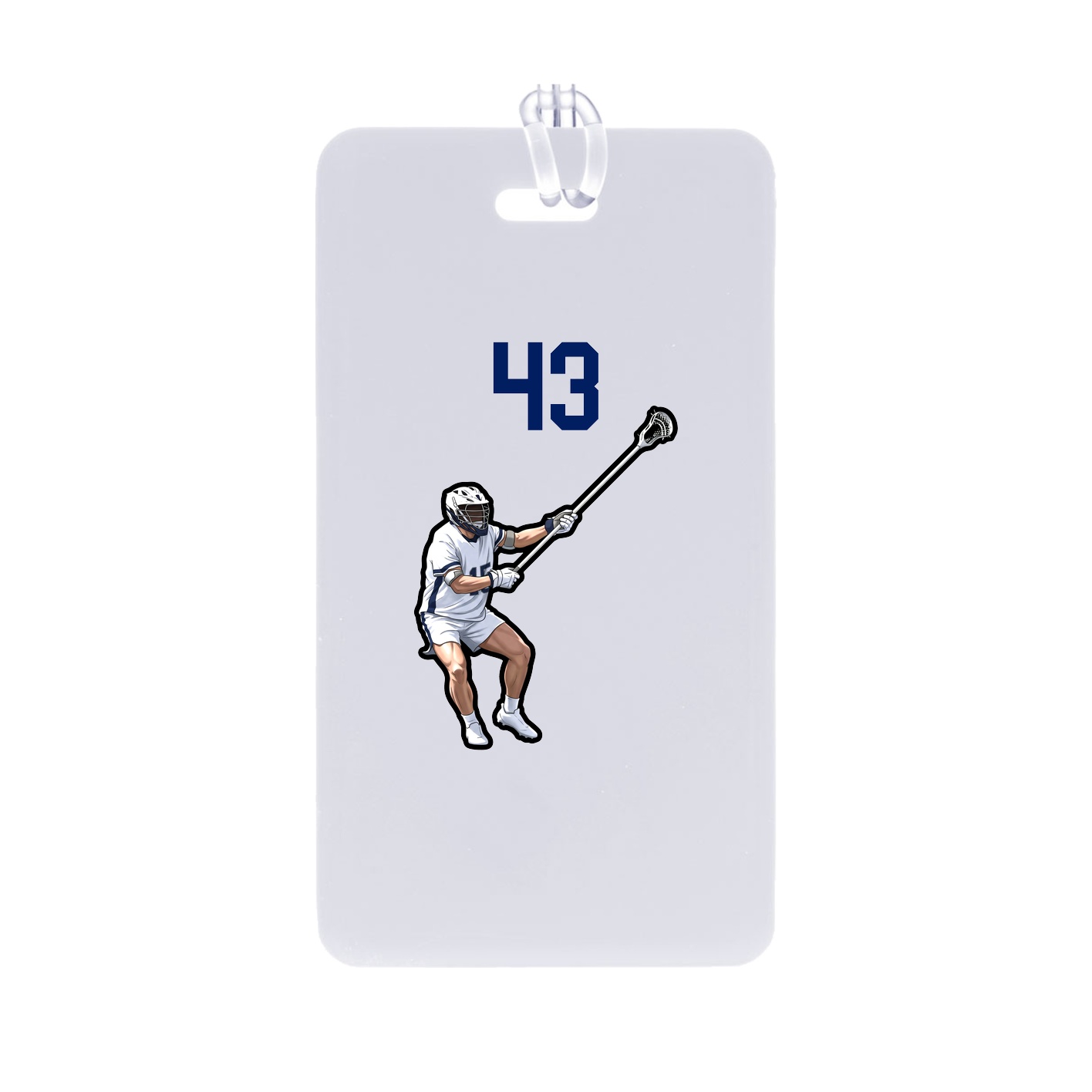 Bag Tag — Number Top in Classic