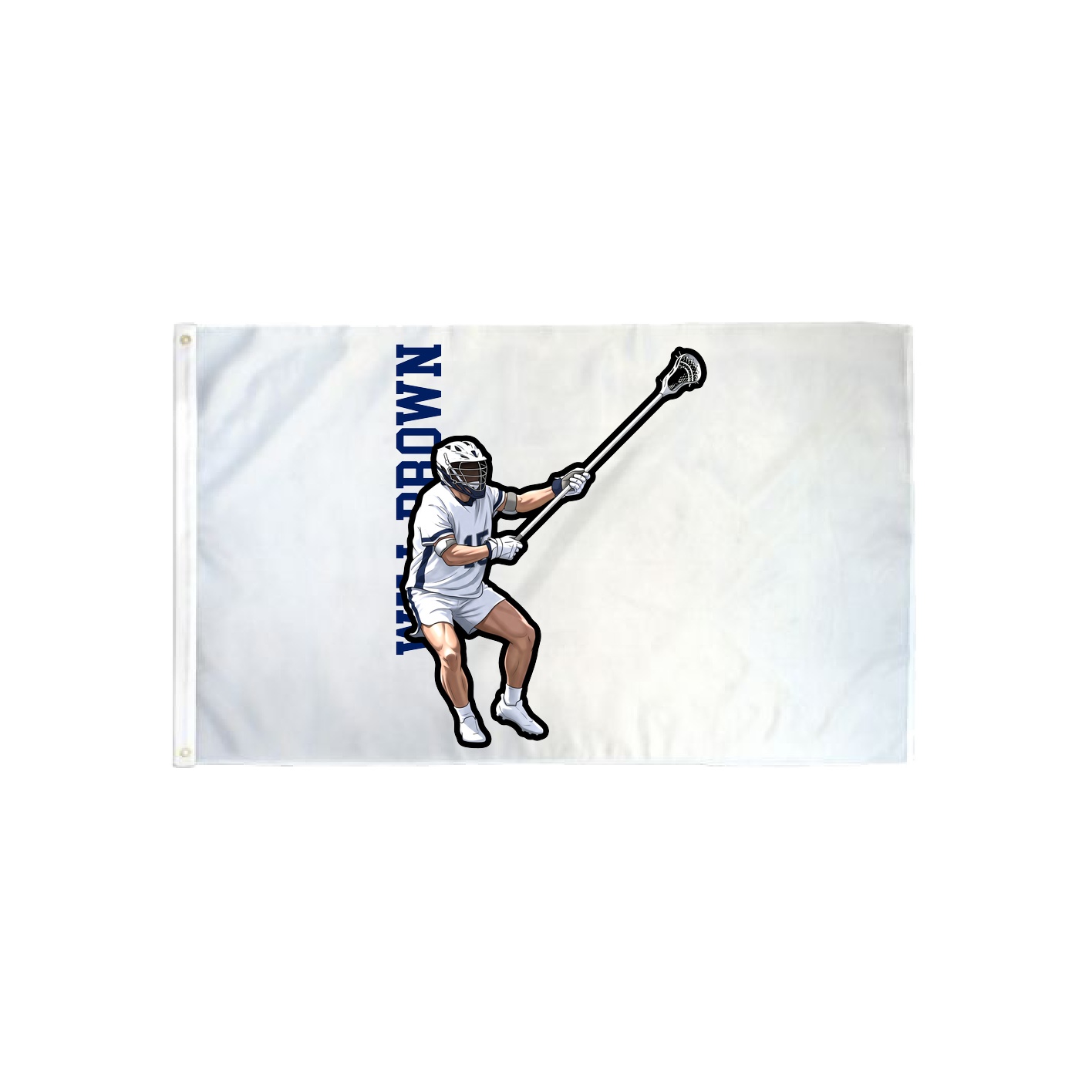 3x5 Flag — Name Vertical in Classic