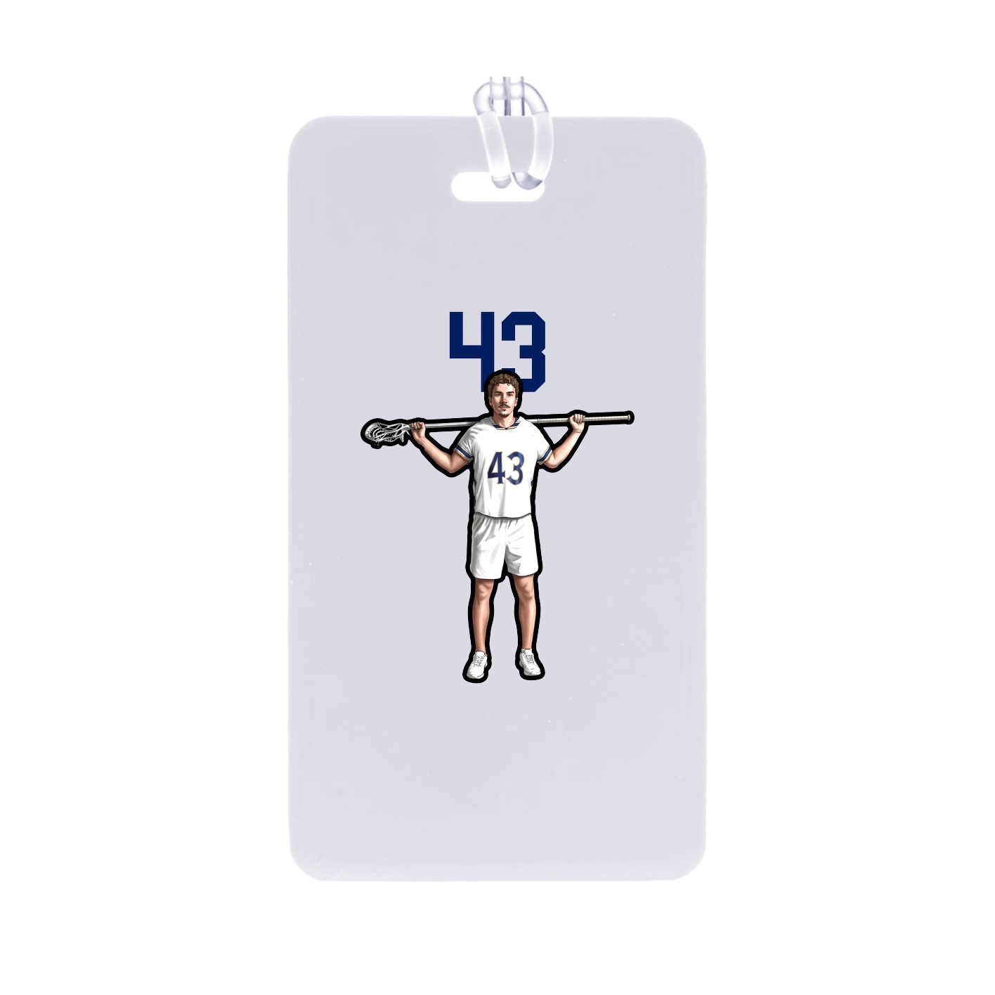 Bag Tag — Number Top in Classic