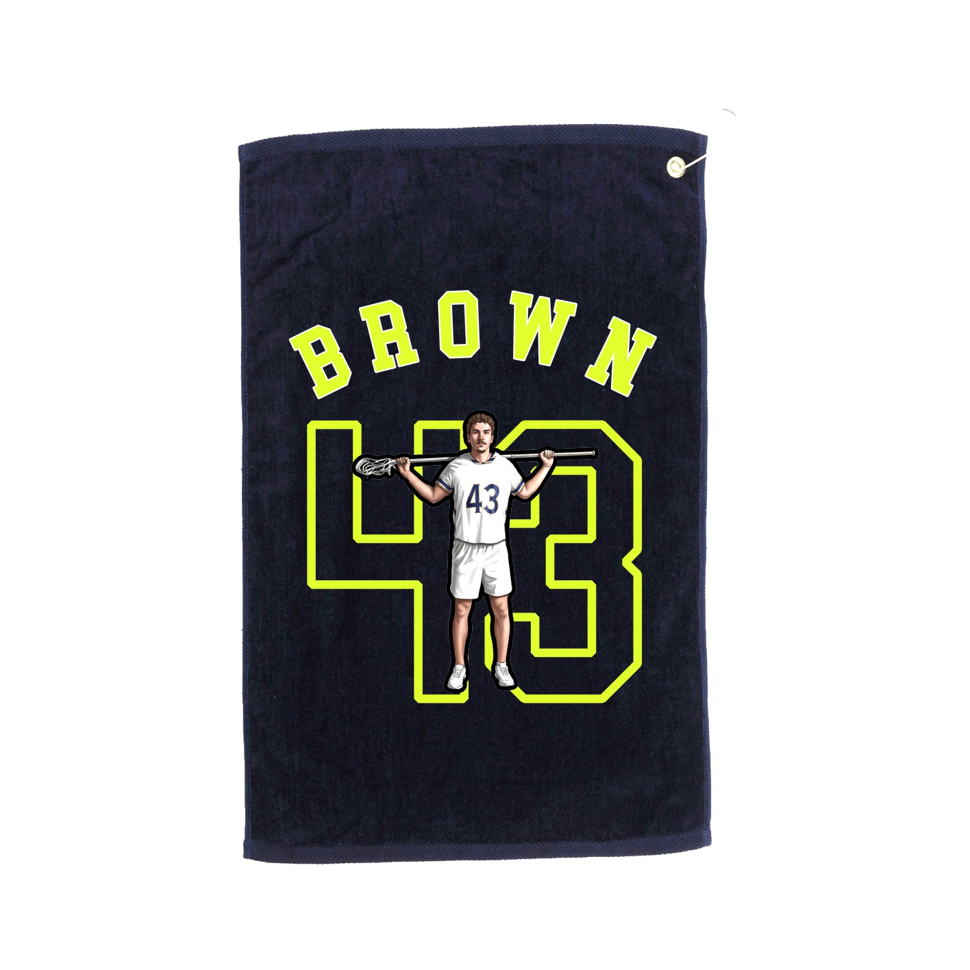 Golf Towel — Shirsey Arch in Navy