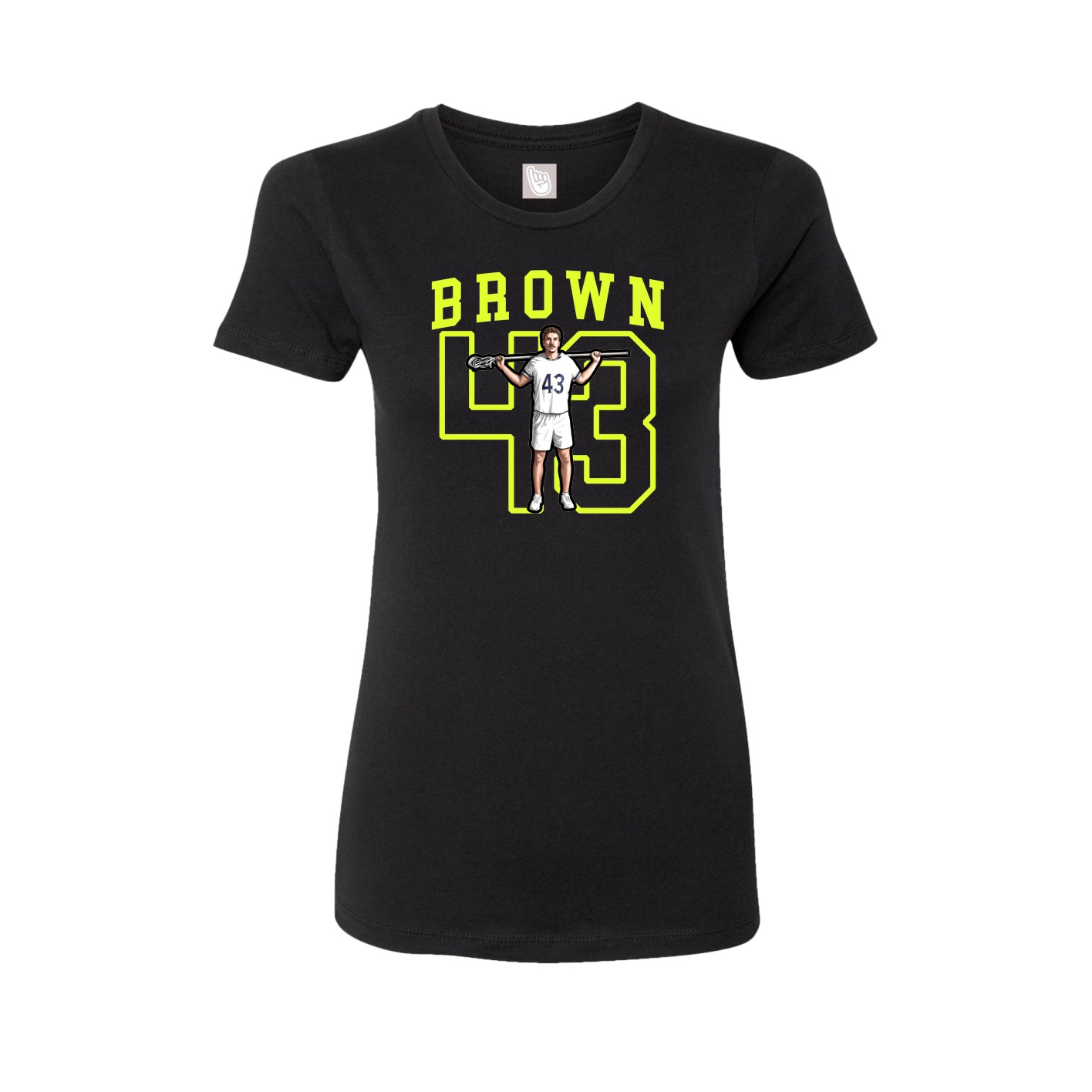 Fitted Women's Tee — Shirsey in Black