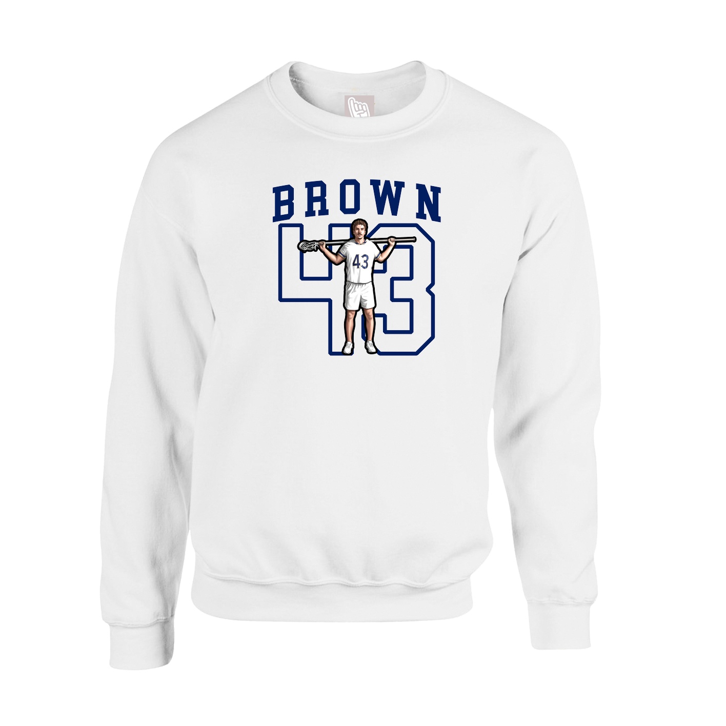 Fleece Crew — Shirsey in White