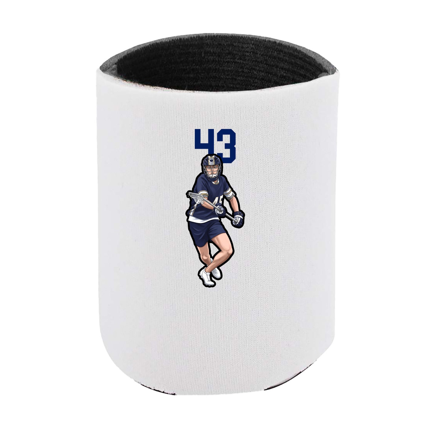 Can Holder — Number Top in White