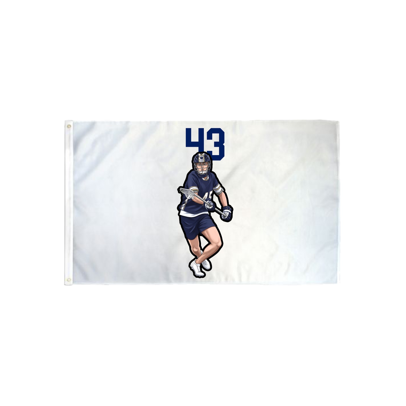3x5 Flag — Number Top in Classic