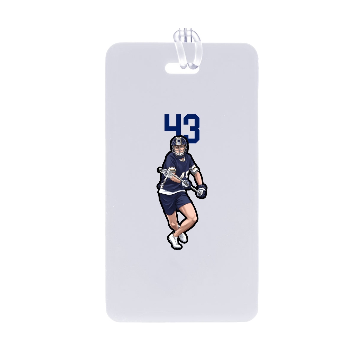 Bag Tag — Number Top in Classic