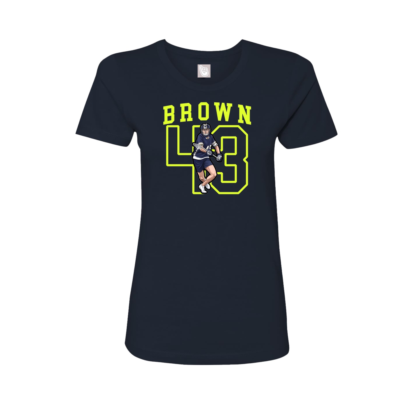 Fitted Women's Tee — Shirsey in Navy