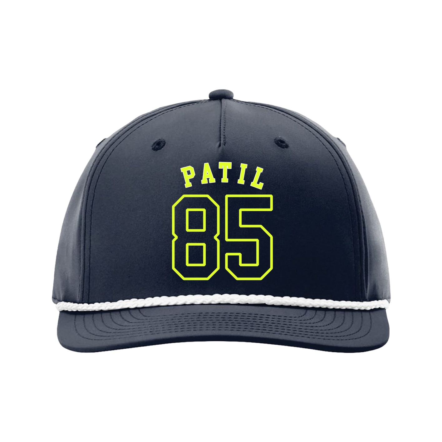 Five-Panel Classic Rope Cap — Shirsey Arch in Navy