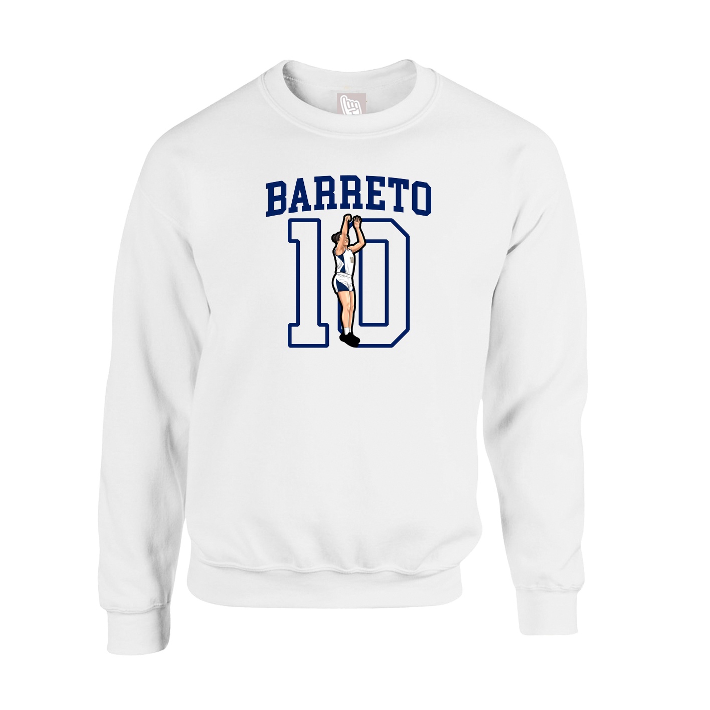 Fleece Crew — Shirsey in White