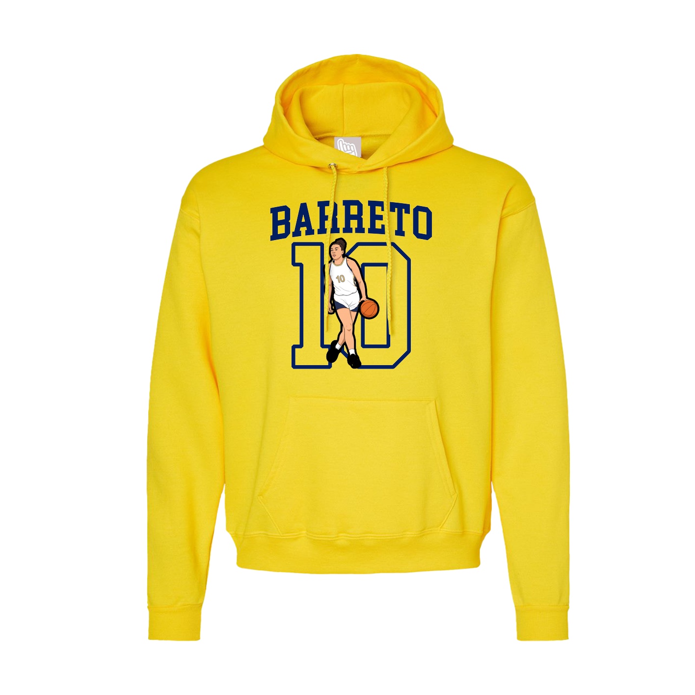 Hoodie — Shirsey in Yellow