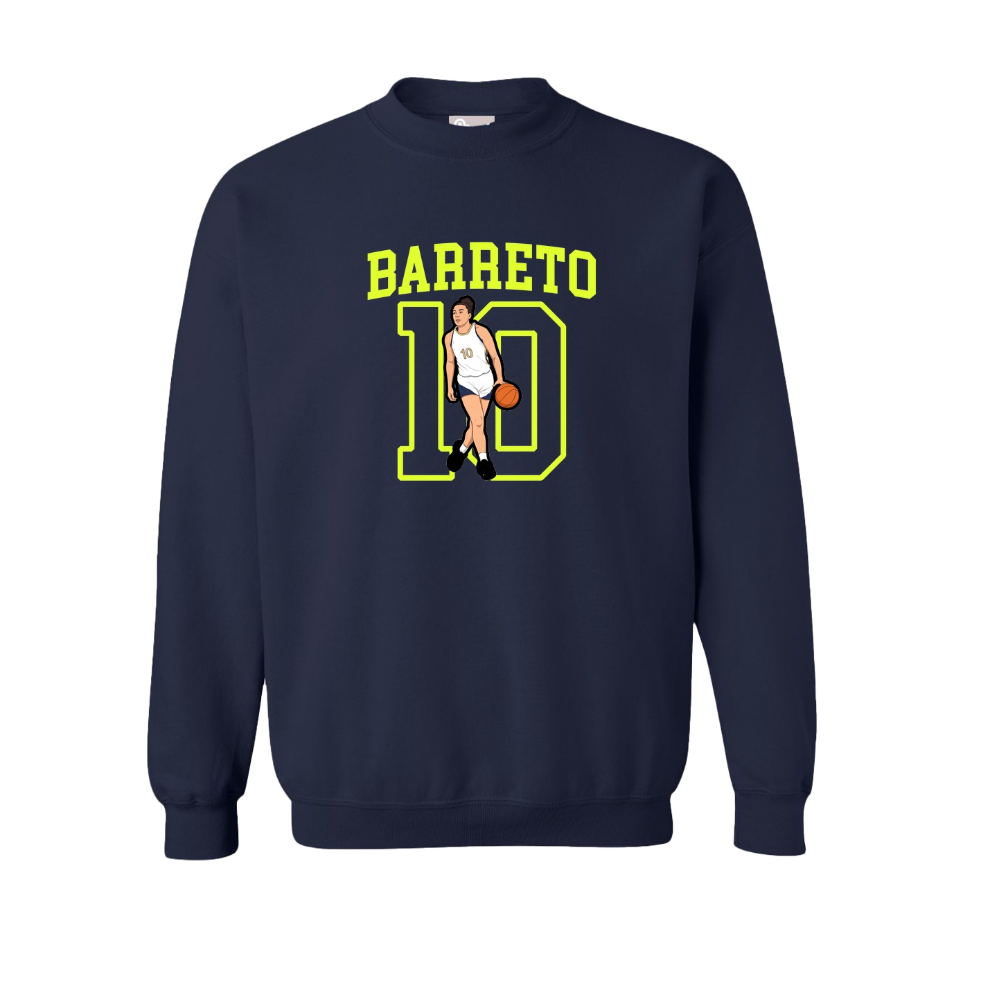 Fleece Crew — Shirsey in Navy