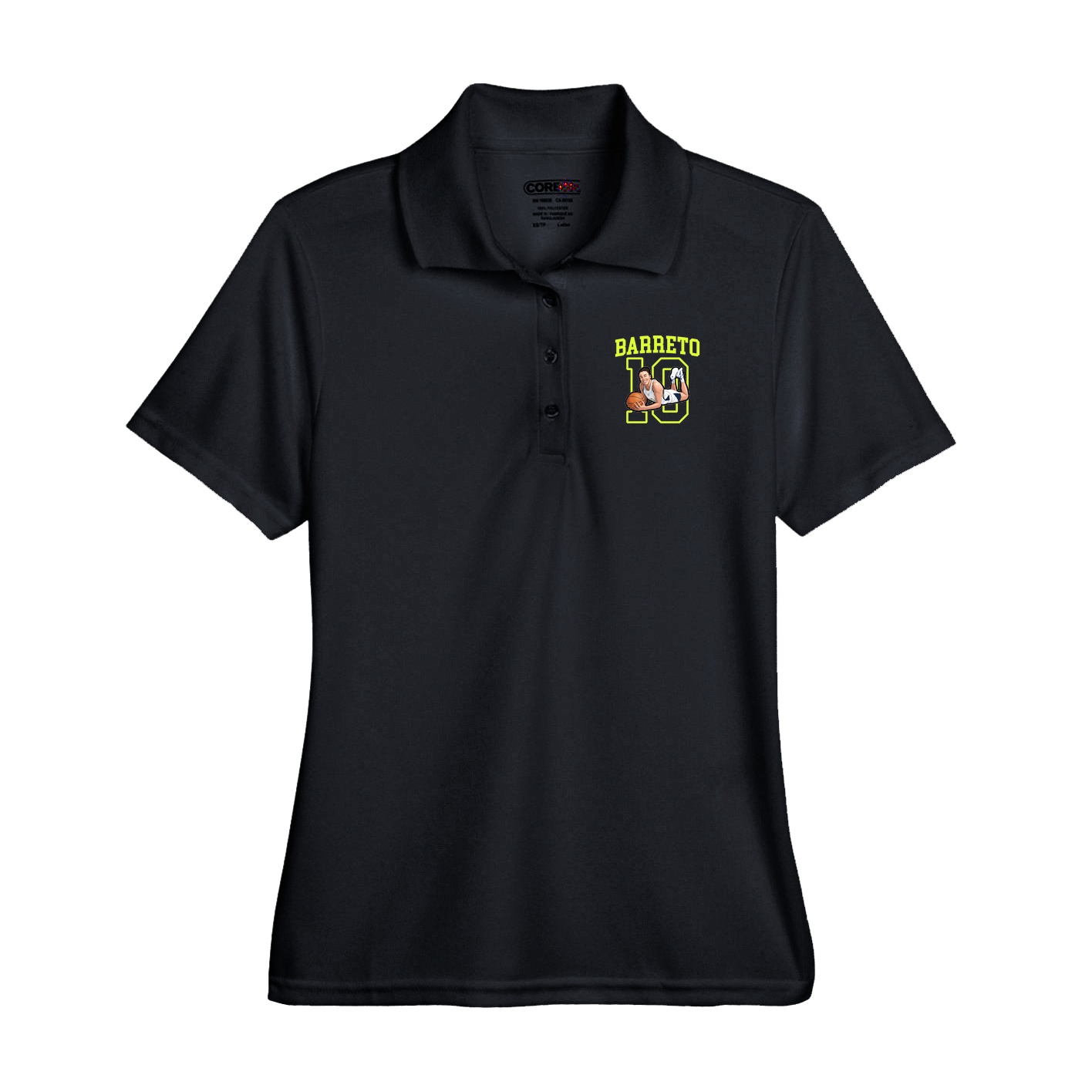 Performance Polo — Shirsey in Black