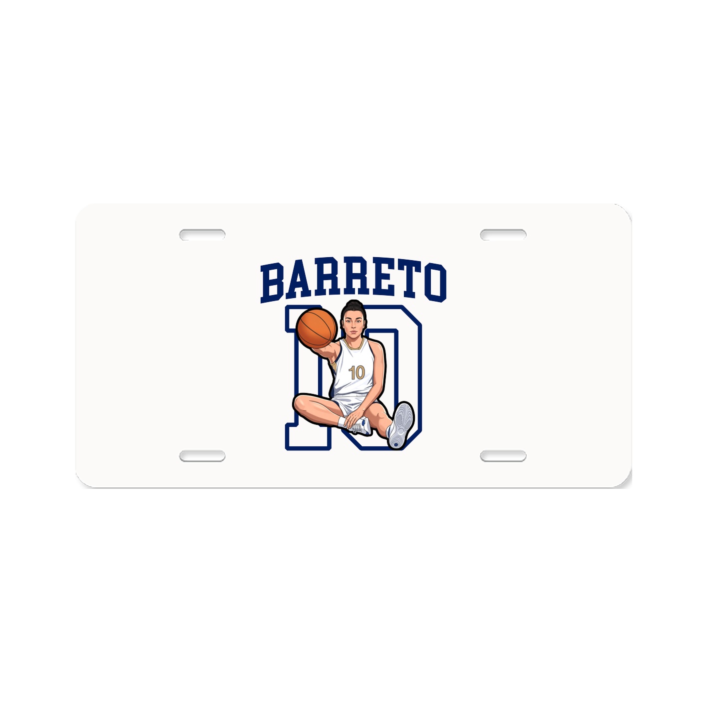 Aluminum License Plate