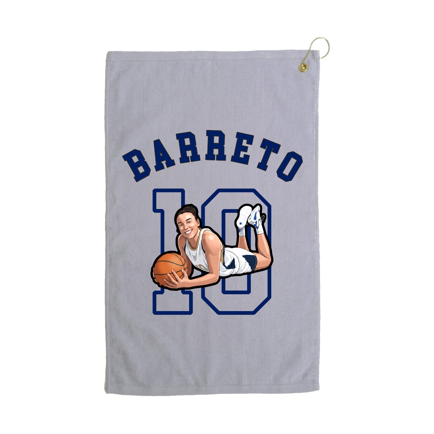 Golf Towel — Shirsey Arch in Grey
