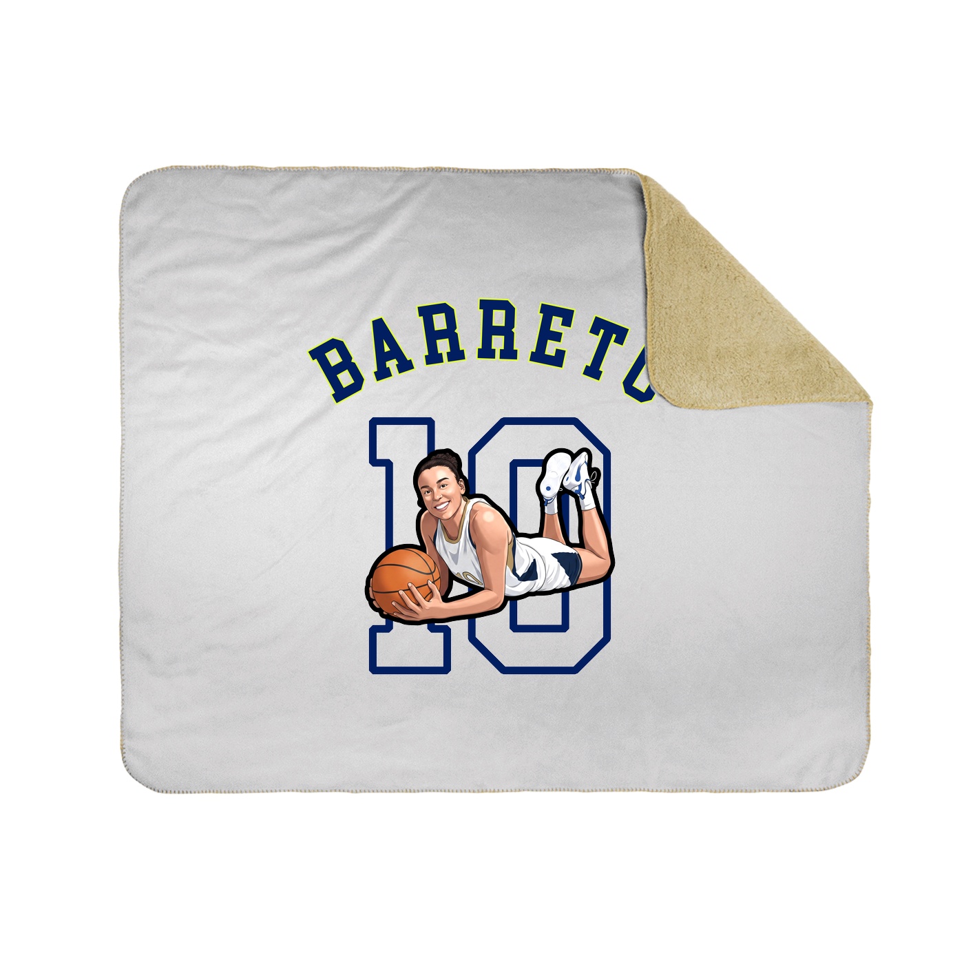 Throw Blanket — Shirsey Arch in White