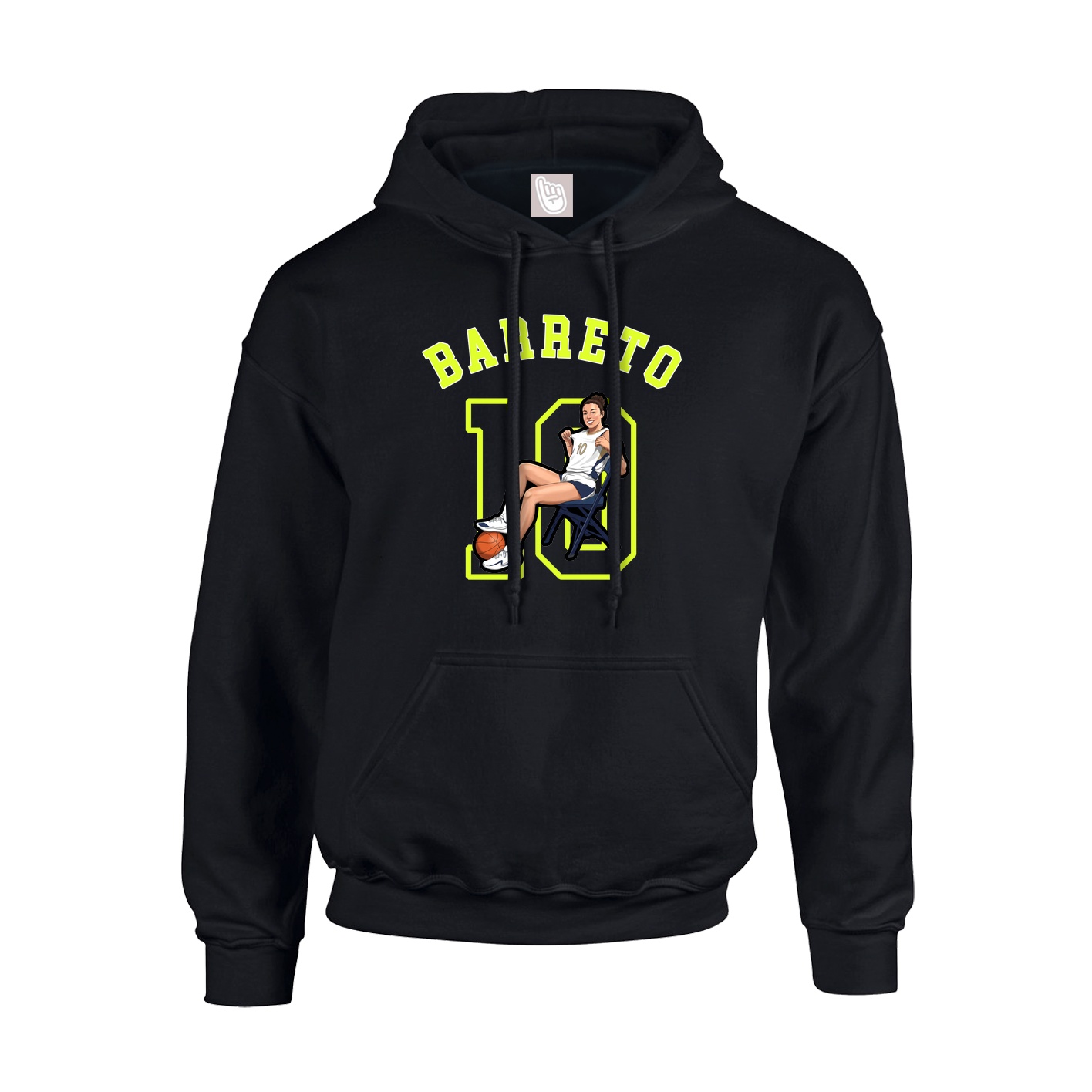 Hoodie — Shirsey Arch in Black