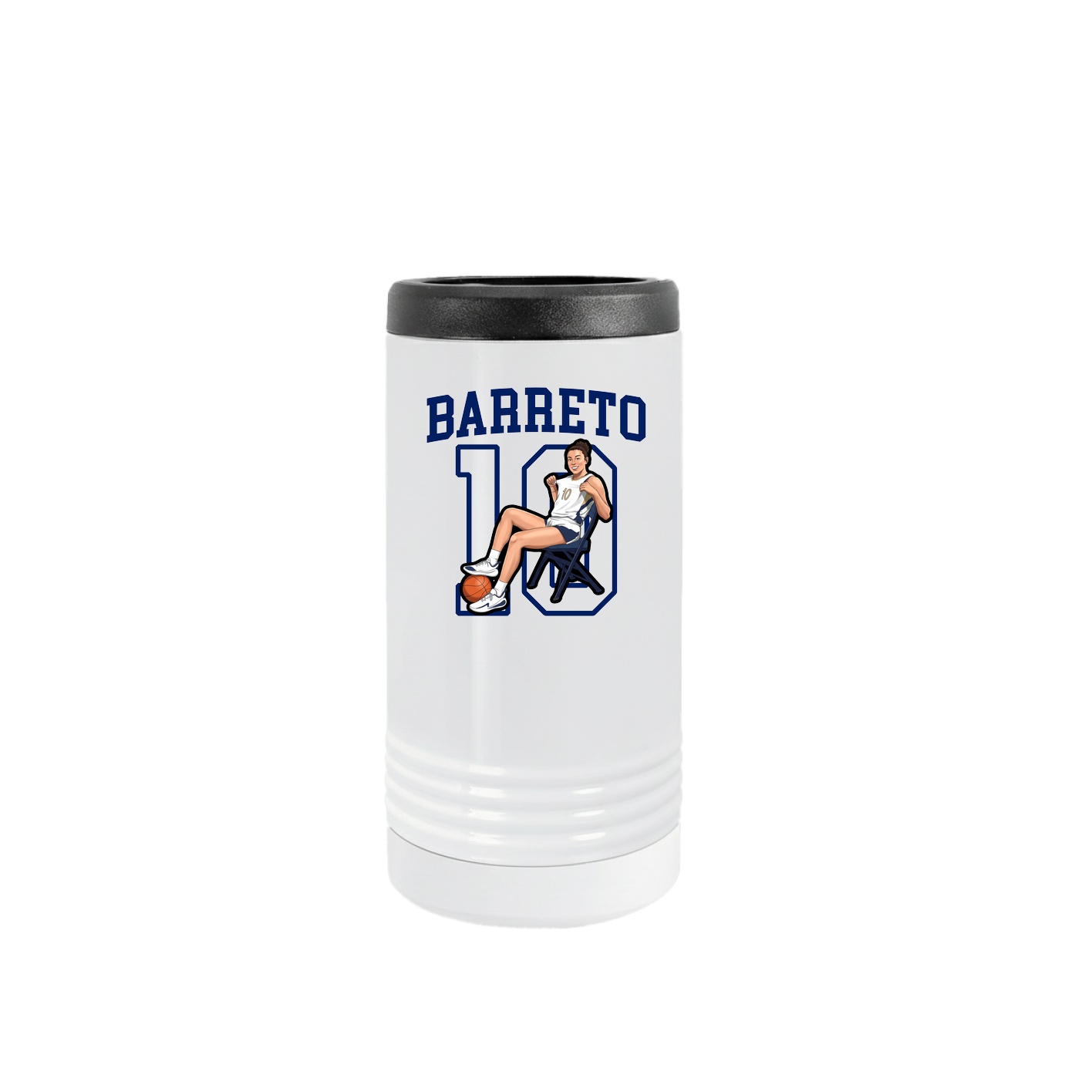 Slim Beverage Holder — Shirsey in White