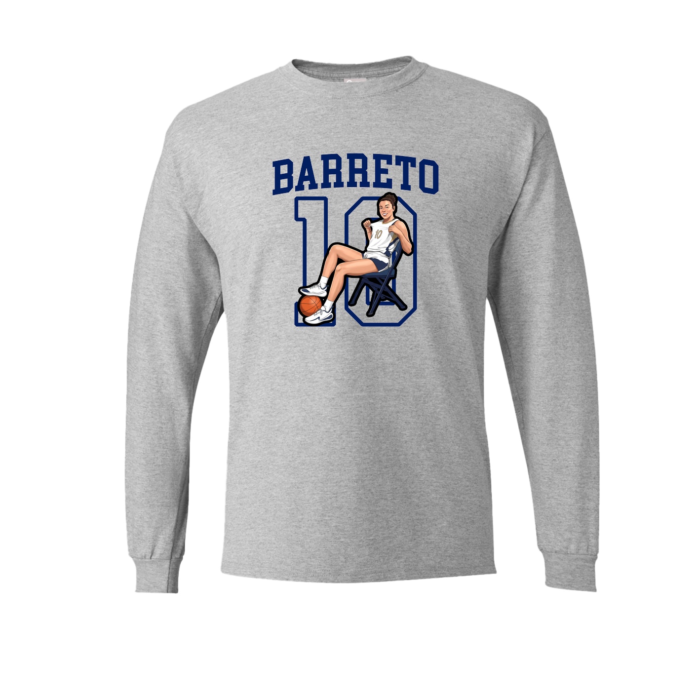 Long Sleeve Tee — Shirsey in Grey