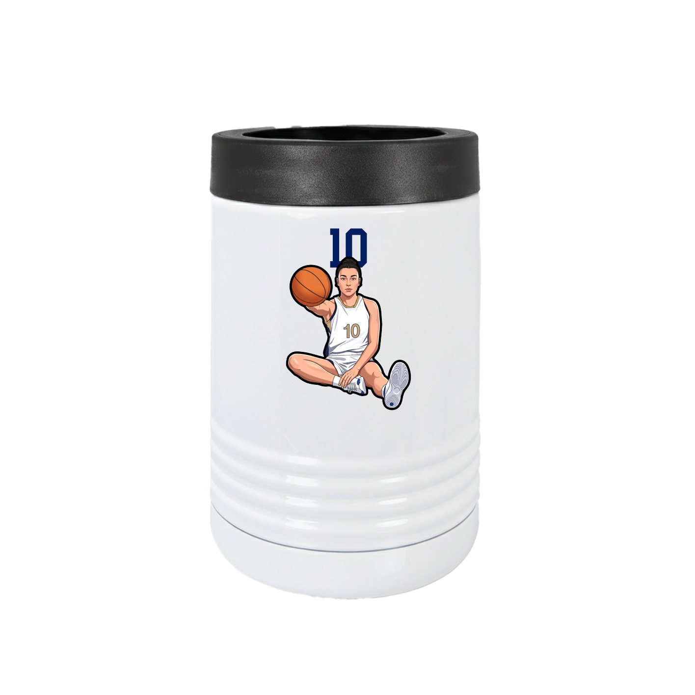 Beverage Holder — Number Top in White