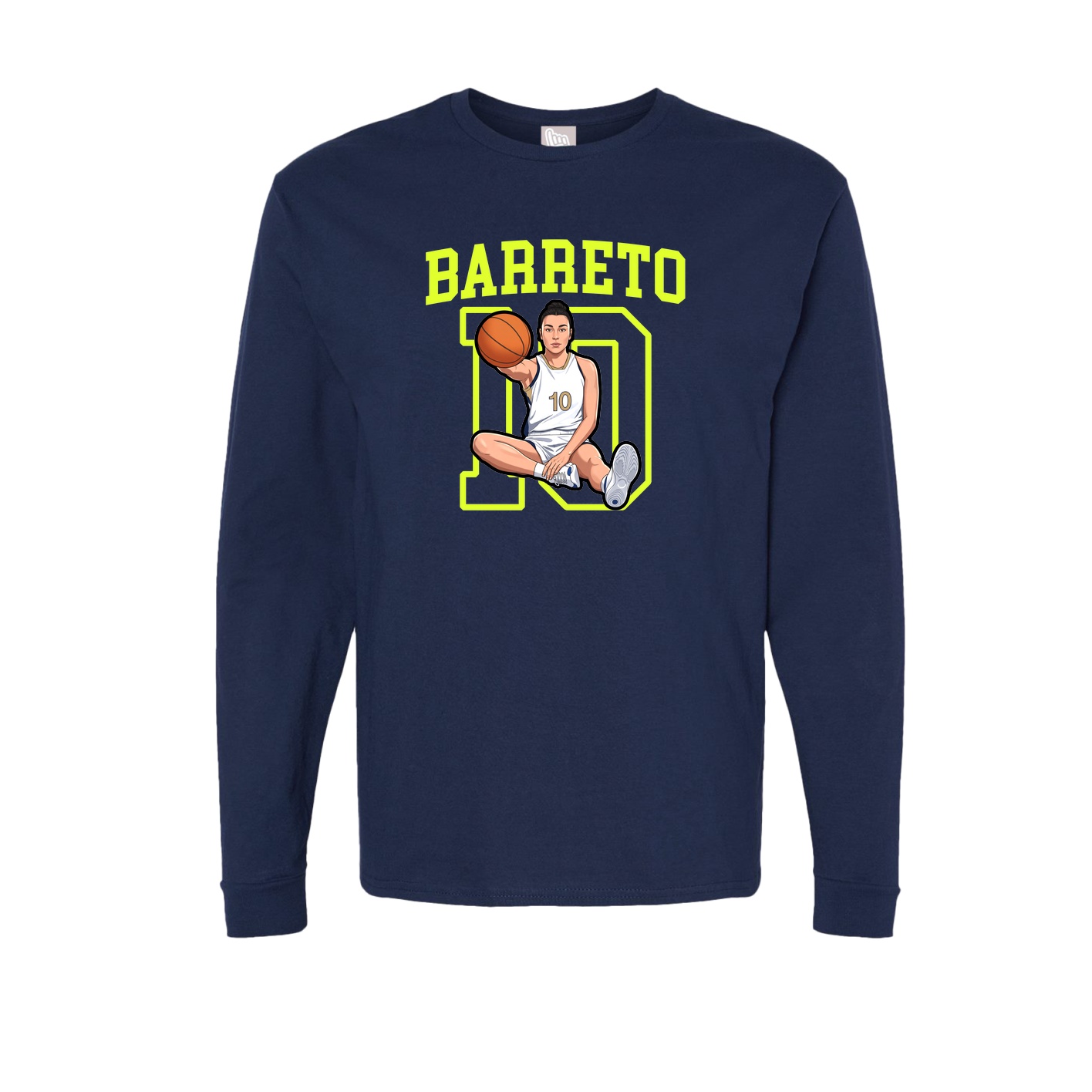 Long Sleeve Tee — Shirsey in Navy