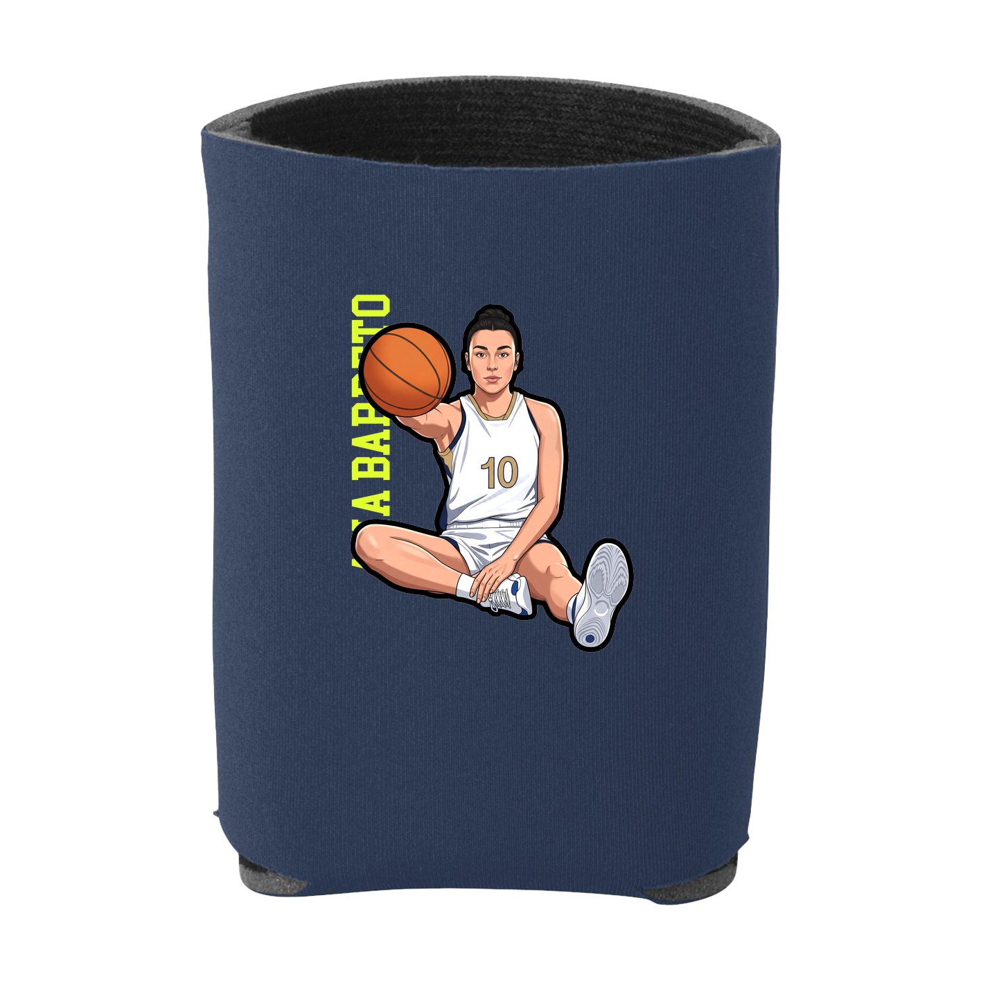 Can Holder — Name Vertical in Navy