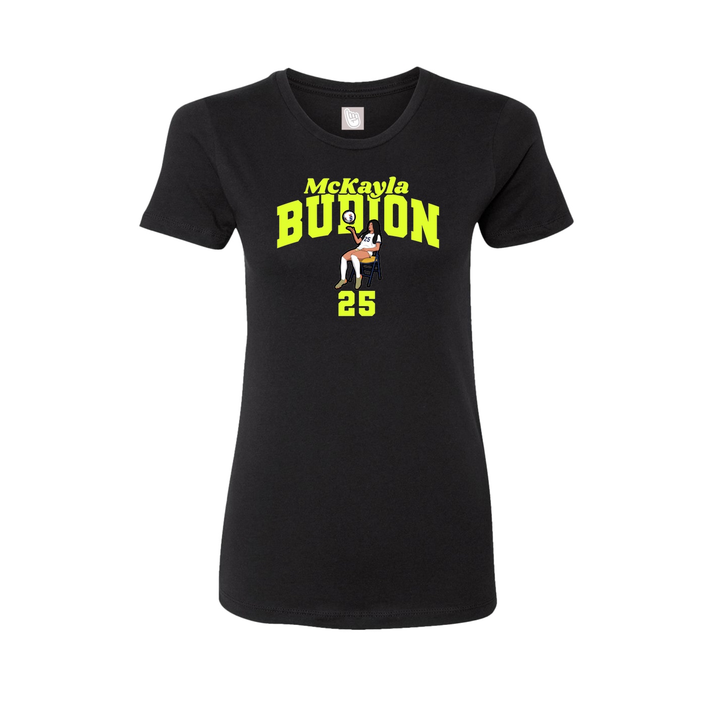 Womens Tee — Signature Arch in Black