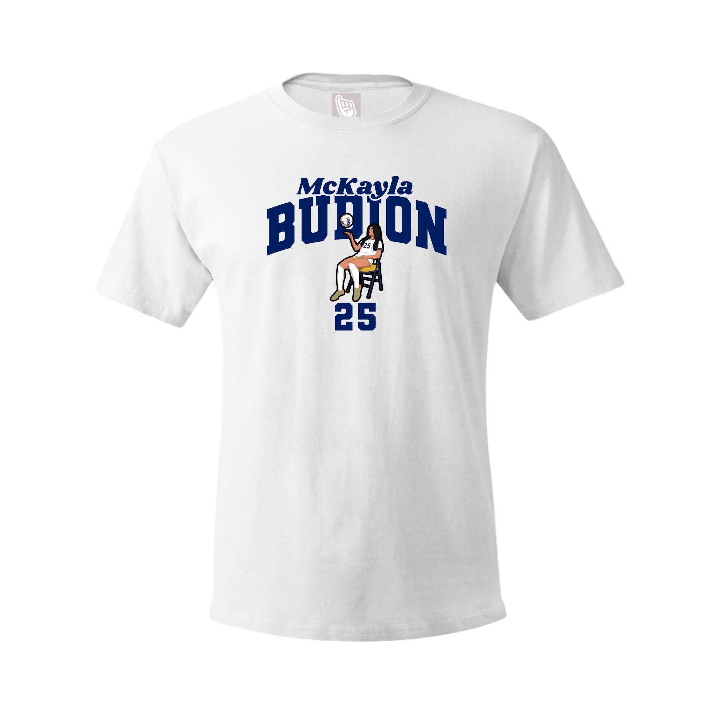 Youth Tee — Signature Arch in White