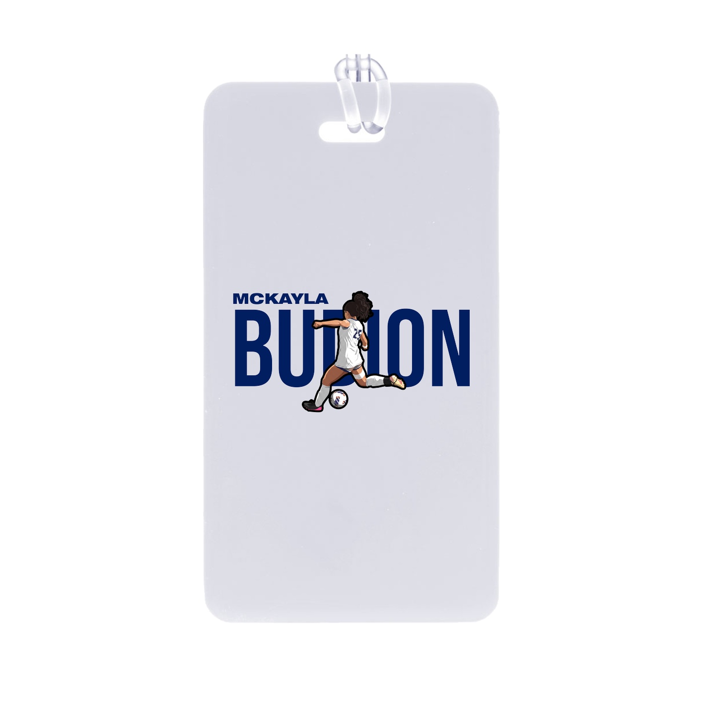 Bag Tag — Player Name in Classic